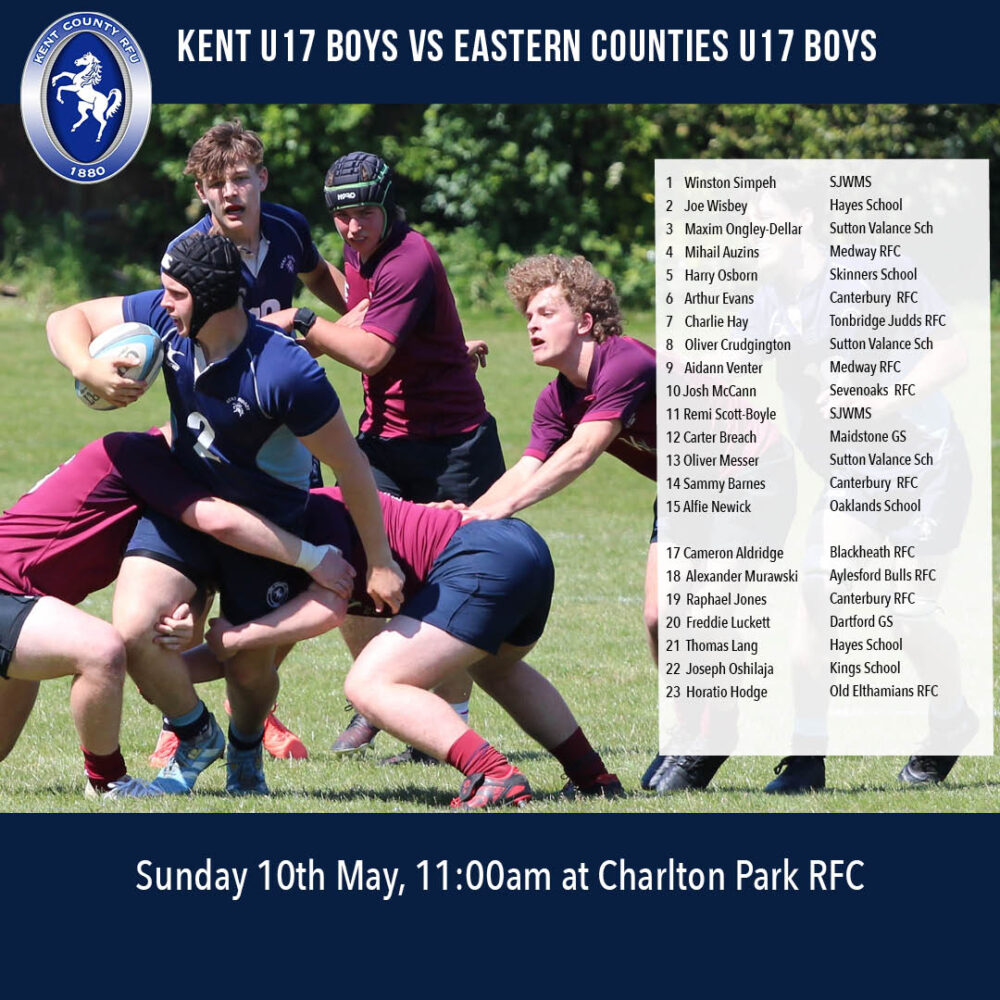 Kent County RFU » Kent U17 Boys and Kent Women Begin County Campaigns ...